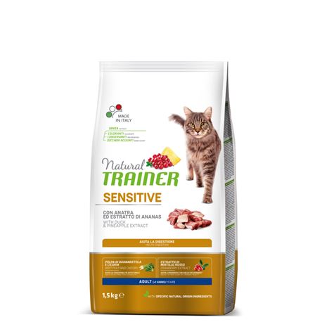 Natural TRAINER Sensitive Adult con Anatra - 1,5kg