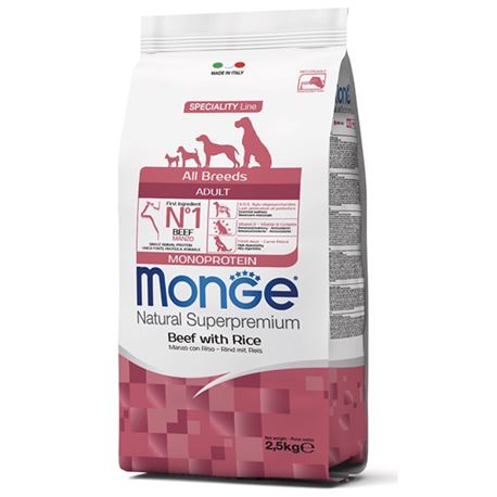 Monge SL All Breeds Manzo e Riso 12kg