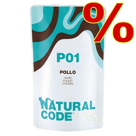 Natural Code P01 - Pollo - 24 x 70g 1