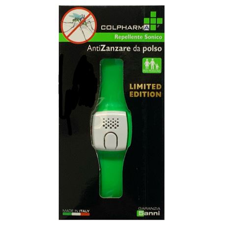 Antizanzare da polso - edizione limitata -verde fluorescente