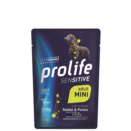 PROLIFE Sensitive Adult Rabbit & Potato - Mini - 10 x 100g