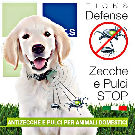 Dispositivo Antizecche & Pulci per Animali