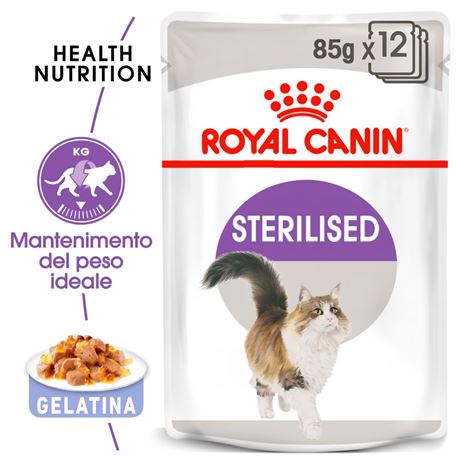 ROYAL CANIN Sterilised Jelly - Cibo umido per gatti - 12 x 85g 2