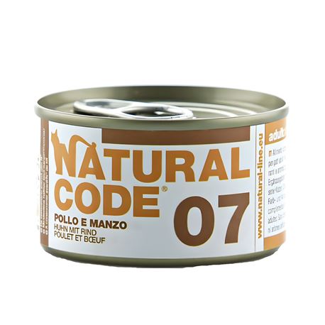 Natural Code 07 - Pollo e Manzo - 85g