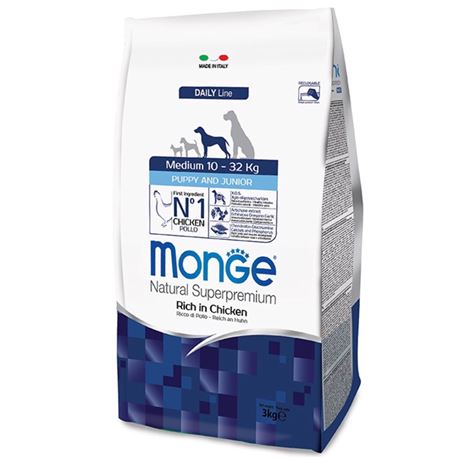 Monge DL Puppy & Junior Medium - 12kg