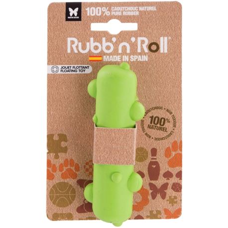 Rubb'n'Roll - Stem - Green - gioco flottante per cani