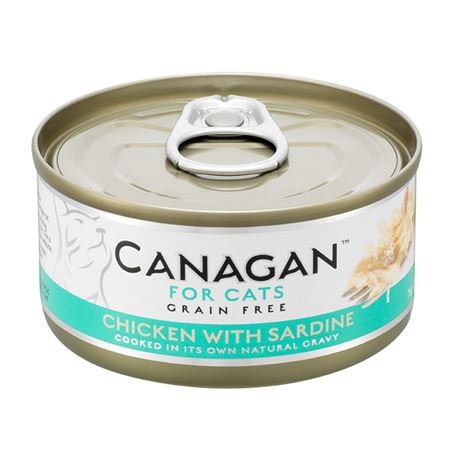 CANAGAN Chicken With Sardine  12x75g