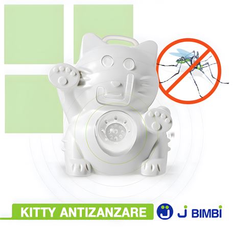 KITTY - Antizanzare 3 in 1 - portatile ed ecologico