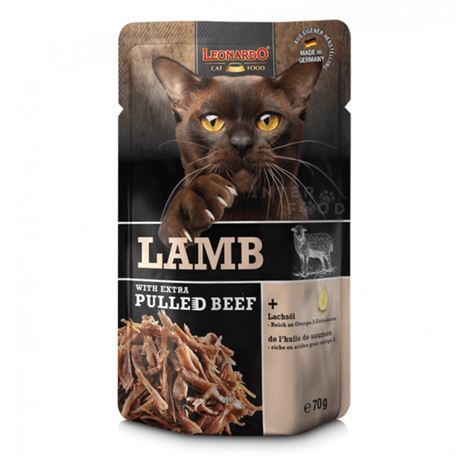 LEONARDO Lamb + extra pulled Beef - 70g