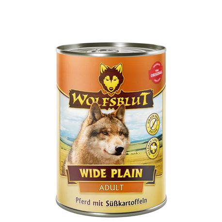 WOLFSBLUT Wide Plain - Pferd mit Skartoffeln - Adult - 6 x 395g 1