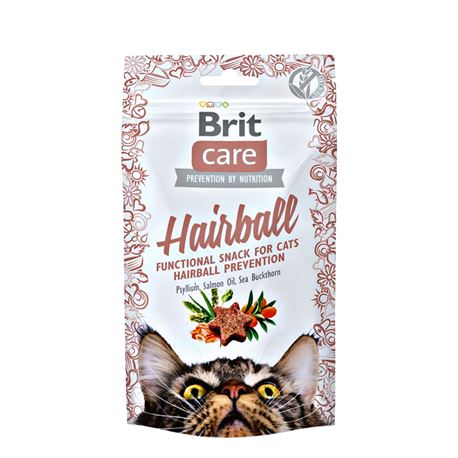 Brit Care Cat Snack Hairball - 50g