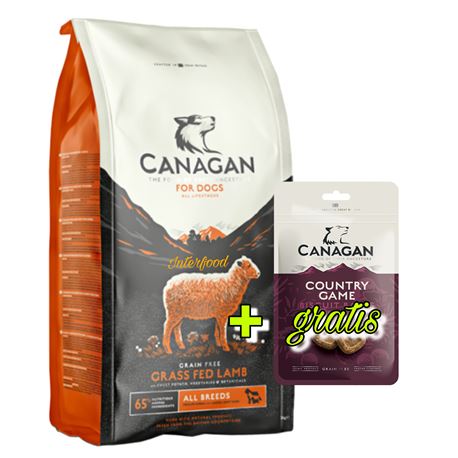 CANAGAN Grass-Fed Lamb 12kg + biscotti gratuiti