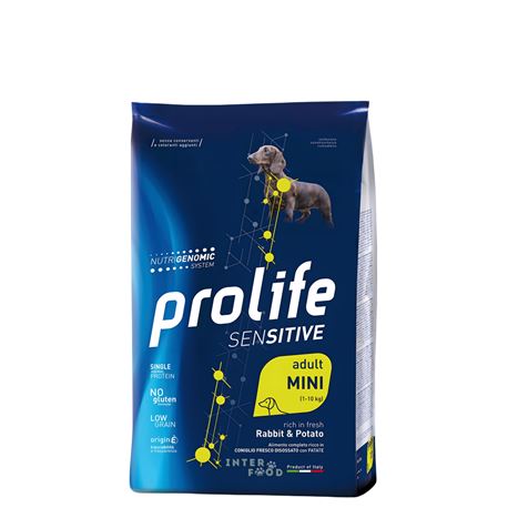 PROLIFE Sensitive Adult Rabbit & Potato - Mini - 2kg