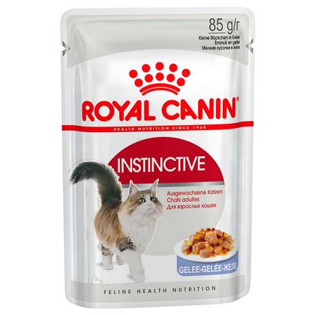 ROYAL CANIN Instinctive Jelly - Cibo umido per gatti - 12 x 85g