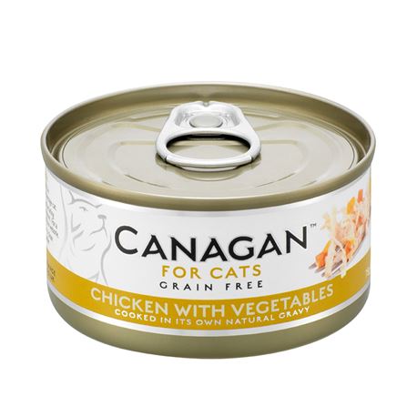 CANAGAN Chicken With Vegetable  12x75g 1