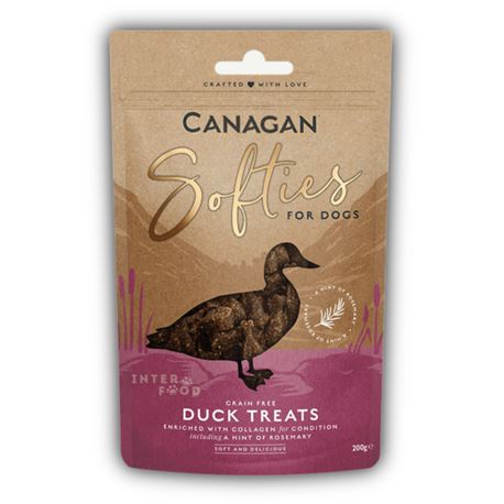 CANAGAN Dog Treats Duck softies -  200g