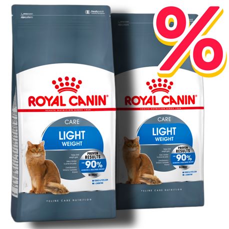 ROYAL CANIN Cat Light Weight Care - Alimento secco per gatti - 2x1,5kg