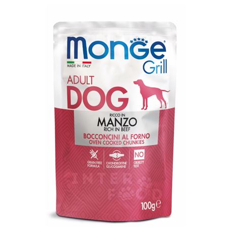 Monge - Grill - Bocconcini in Jelly Ricco in Manzo - 100g