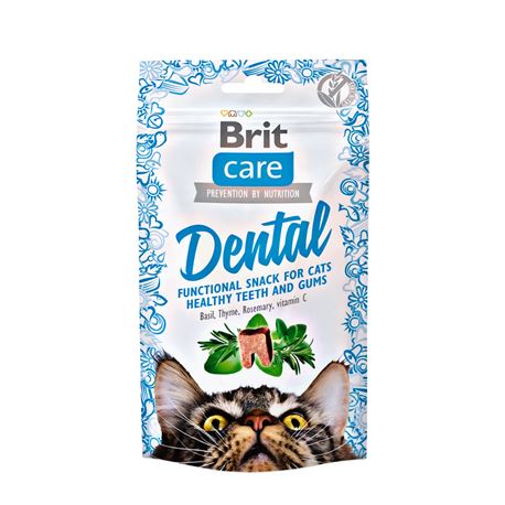 Brit Care Cat Snack Dental - 50g