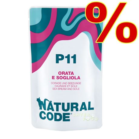 Natural Code P11 - Orata e Sogliola - 24 x 70g