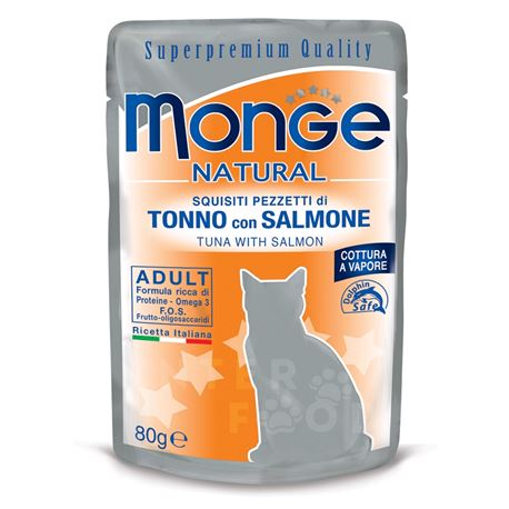 Monge Natural - Tonno con Salmone - 80g