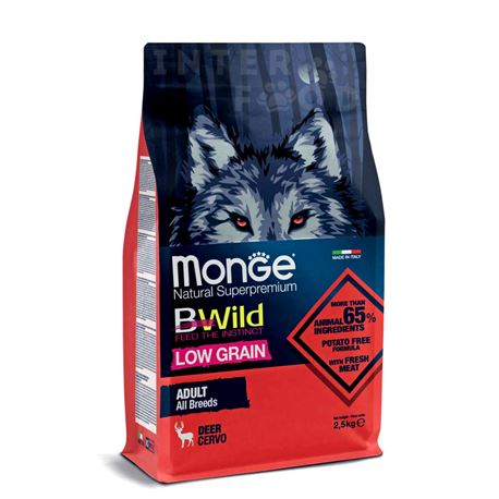 Monge BWild Adult All Breds Cervo - 2,5kg