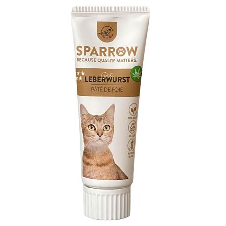 SPARROW Pet - Pasta di fegato con CBD per gatti - 75g 1