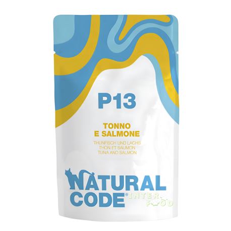 Natural Code P13 - Tonno e Salmone - 70g