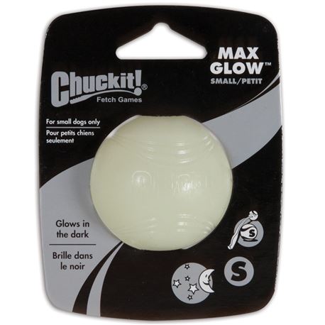 CHUCKIT! Max Glow Ball-S - pallina fosforescente