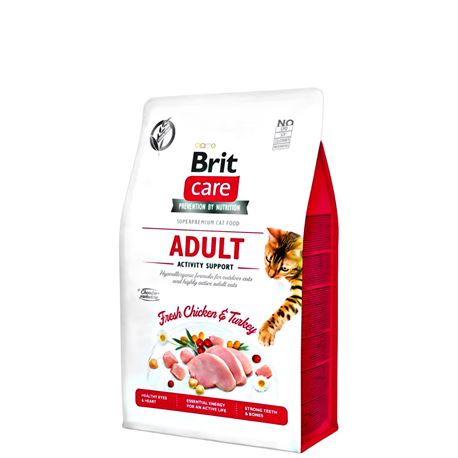 Brit Care Cat Grain-Free Adult Activity Support - 2kg