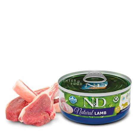 FARMINA N&D NATURAL - LAMB - 70gr