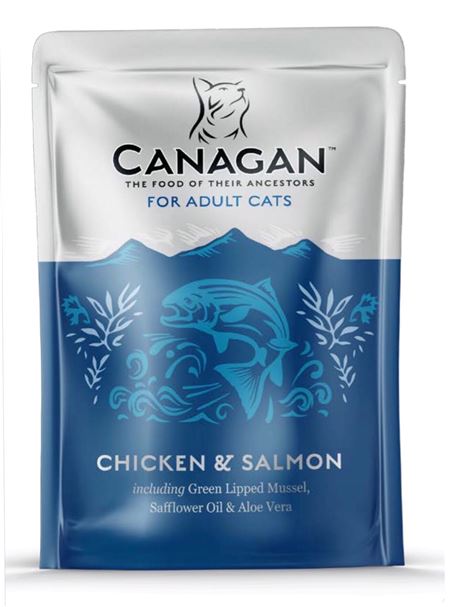 CANAGAN Chicken & Salmon 8x85g 1