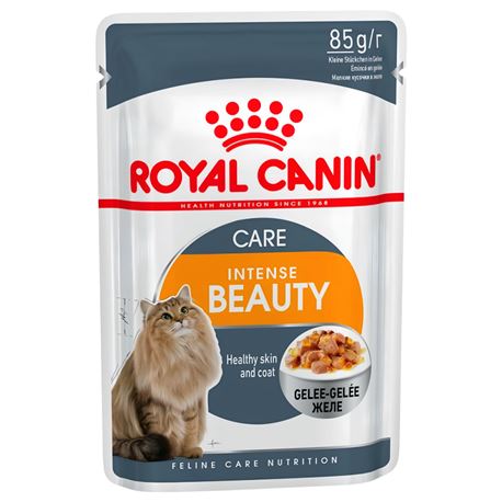 ROYAL CANIN Intense Beauty Care Jelly - Alimento umido per gatti - 12 x 85g 1