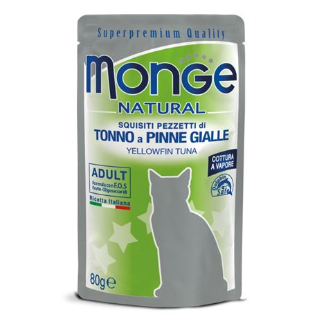 Monge Natural - Tonno a pinne gialle - 80g