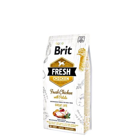 Brit Fresh Chicken with Potato Adult Great Life - 2,5kg