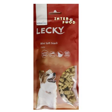 Schweizer - Lecky Mini Soft Snack - Bocconcini per cani con formaggio - 130gr 1