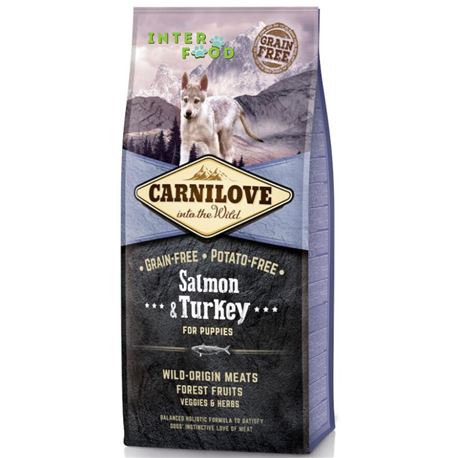 Carnilove Puppy Salmon & Turkey - 12kg