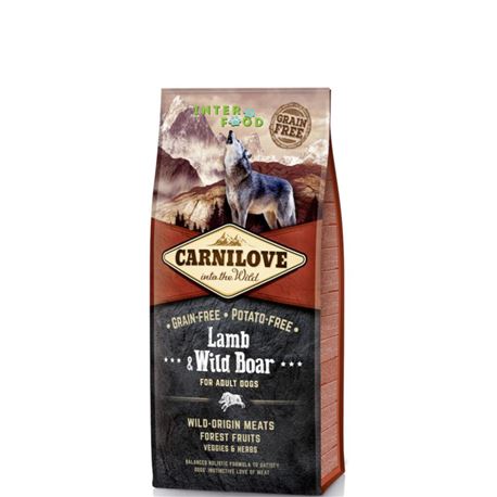 Carnilove Adult Lamb & Wild Boar - 4kg