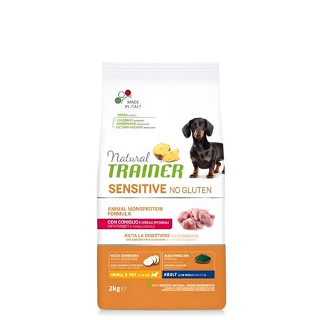 Natural TRAINER Sensitive Mini Adult Coniglio - 2kg