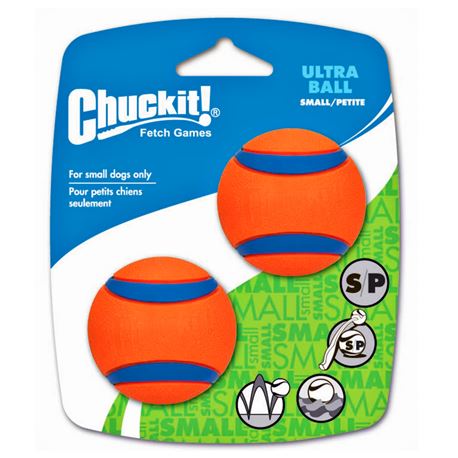 CHUCKIT! Ultra Ball S - pallina ultra resistente - 2pz