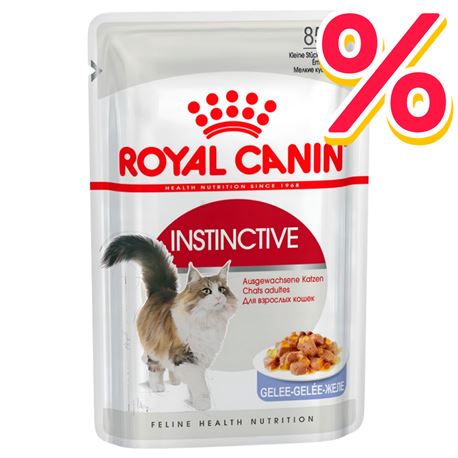 ROYAL CANIN Instinctive Jelly - Cibo umido per gatti - 4 x (12 x 85g) 1