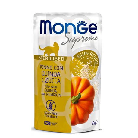 Monge Supreme - Tonno con Quinoa e Zucca - Sterilised - 80g 1