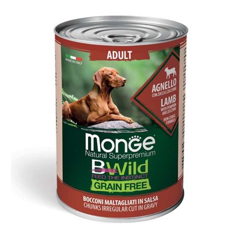 Monge B-Wild Grain Free All Breed Adult Agnello con Patate - 2,5kg 2