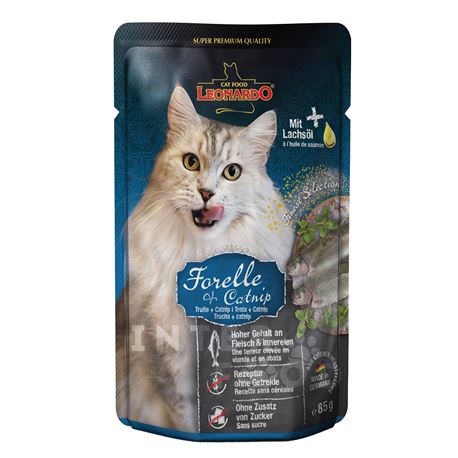 LEONARDO Finest - Forelle & Catnip - 85g 1