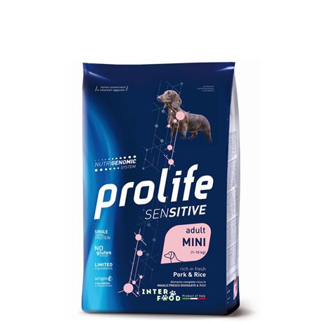 PROLIFE Sensitive Adult Pork & Rice - Mini - 2kg 1