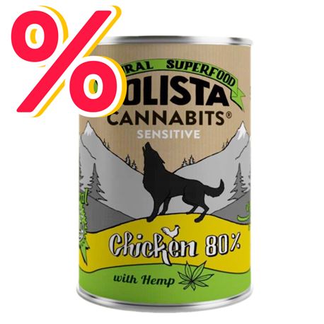 SPARROW Holista CannaBits - BARF - Sensitive Chicken - 6 x 400gr