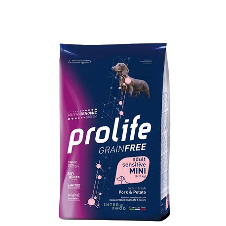 PROLIFE Grain Free Adult Pork & Potato - Mini - 2kg