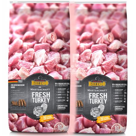 BELCANDO MASTERCRAFT -  Fresh Turkey - 2 x 10 kg