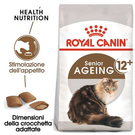 ROYAL CANIN Ageing 12+ - Crocchette per gatti - 4kg 2