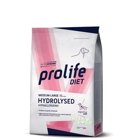 PROLIFE DIET - Hydrolysed Hypoallergenic - Medium/Large - 2kg